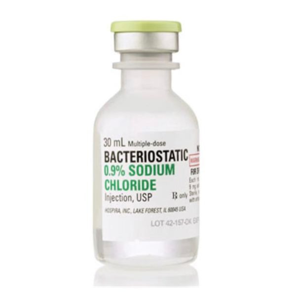 Diluent Bacteriostatic Sodium Chloride 30ML