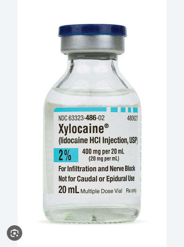 Xylocaine® Lidocaine HCl 2%, 20mL, 400mg